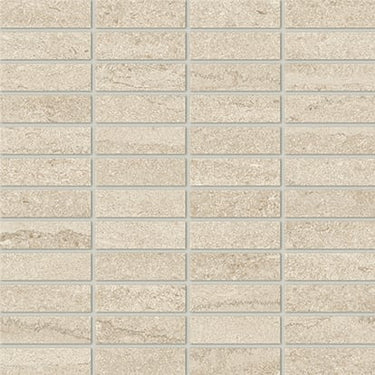 Milestone EcoStone 1 x 3 12" x 12" Porcelain Mosaic