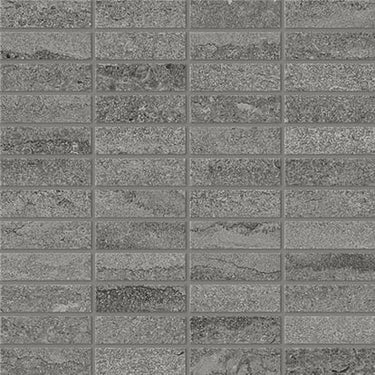 Milestone EcoStone 1 x 3 12" x 12" Porcelain Mosaic