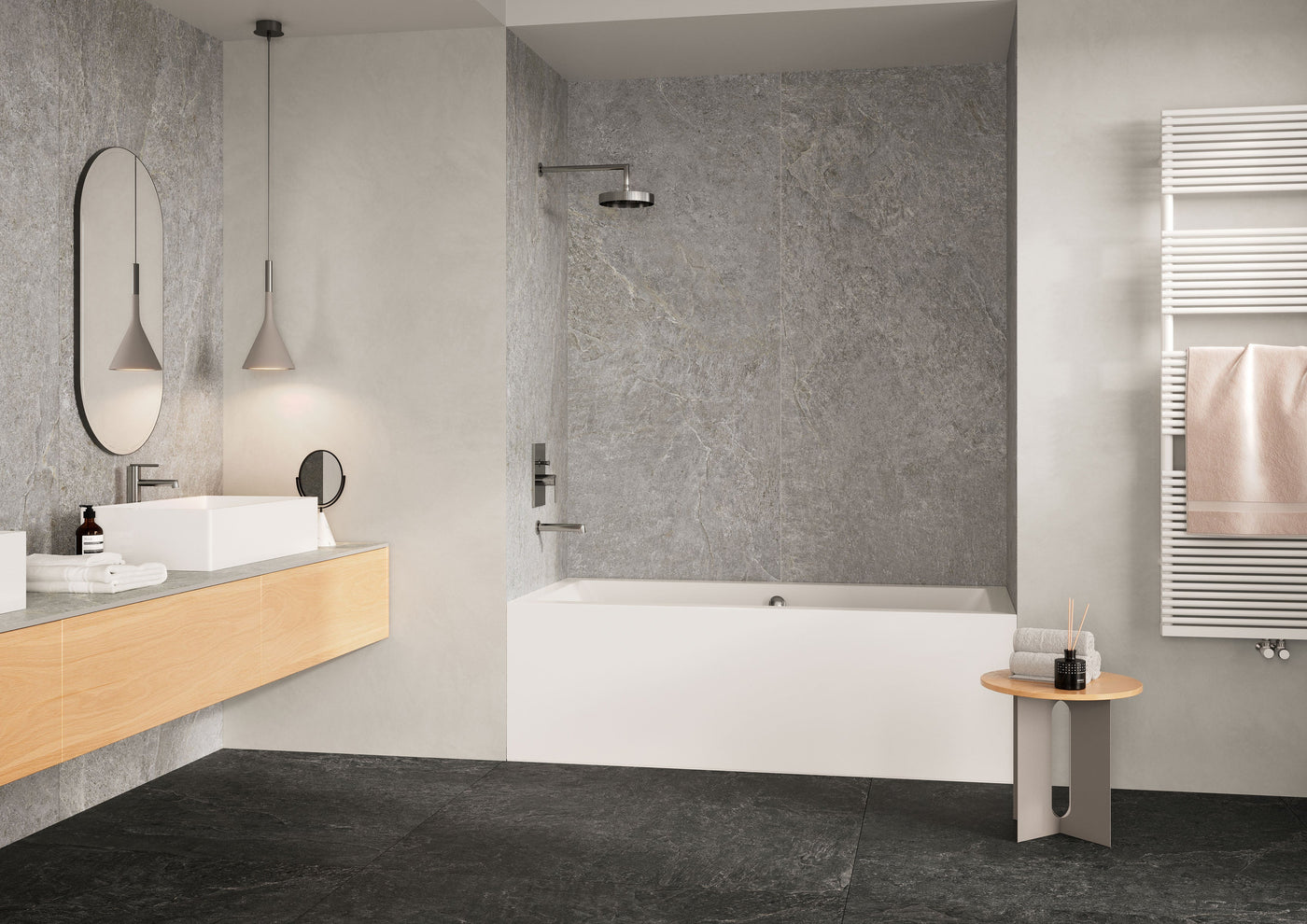 Milestone Farmhouse Living 32" x 96" Porcelain Tile
