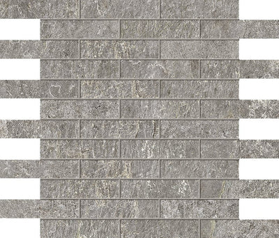 Milestone Farmhouse Living Brick 12" x 12" Porcelain Mosaic