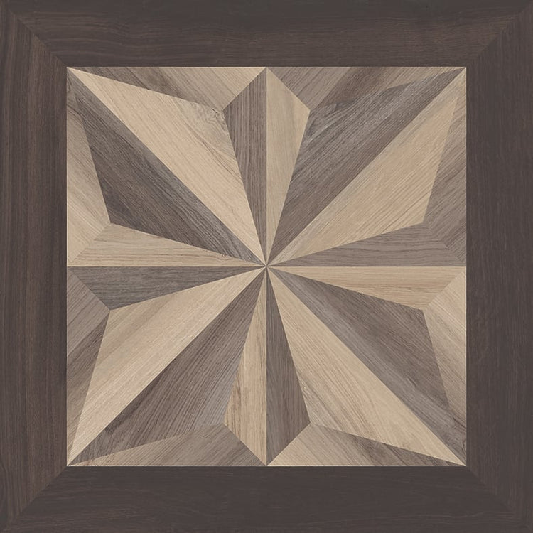 Milestone Mood Wood Deco 24" x 24" Porcelain Tile