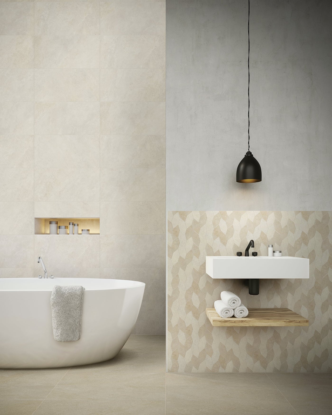 Milestone Tycoon 12" x 24" Porcelain Tile