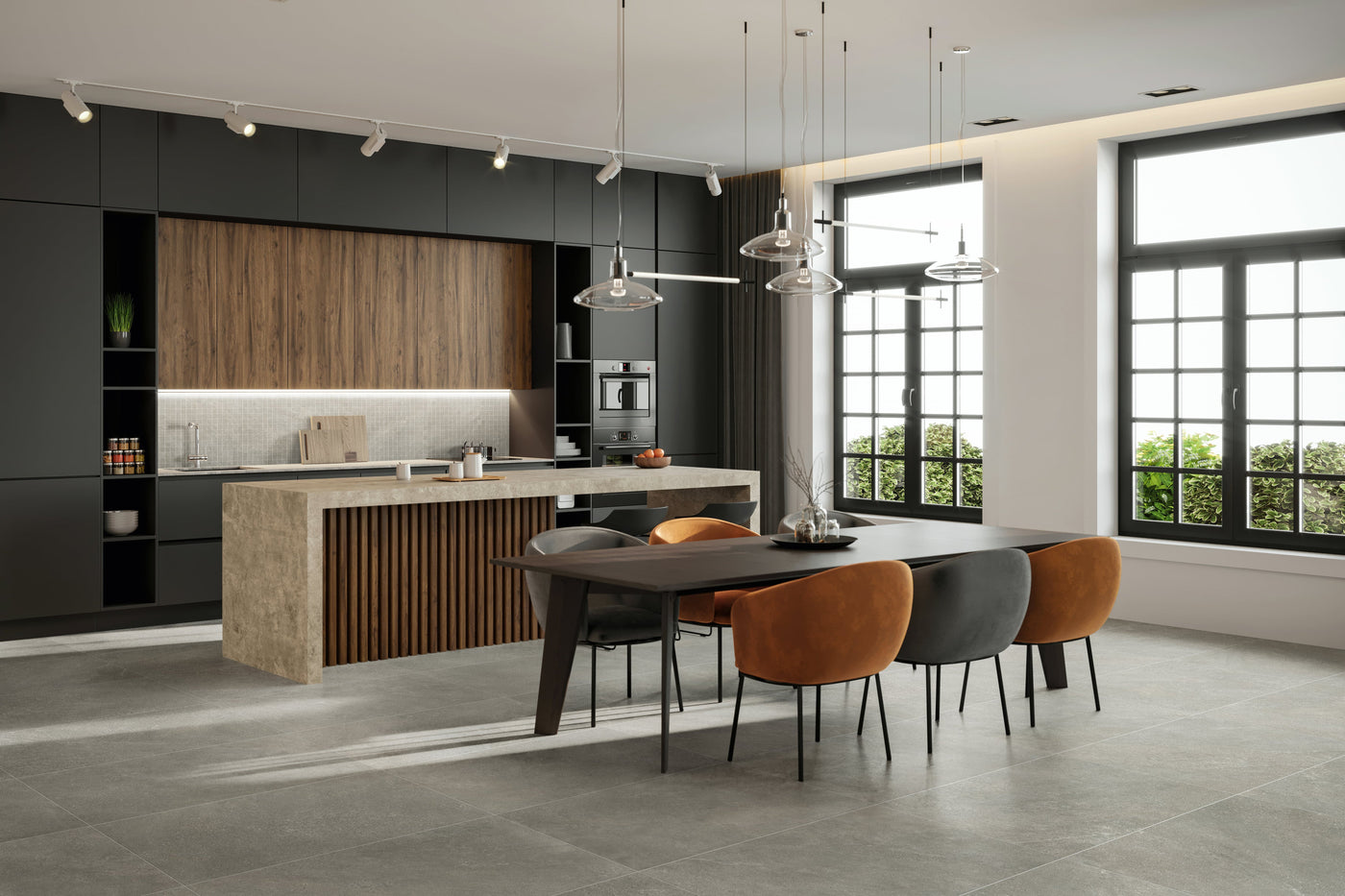 Milestone Tycoon 16" x 32" Porcelain Tile