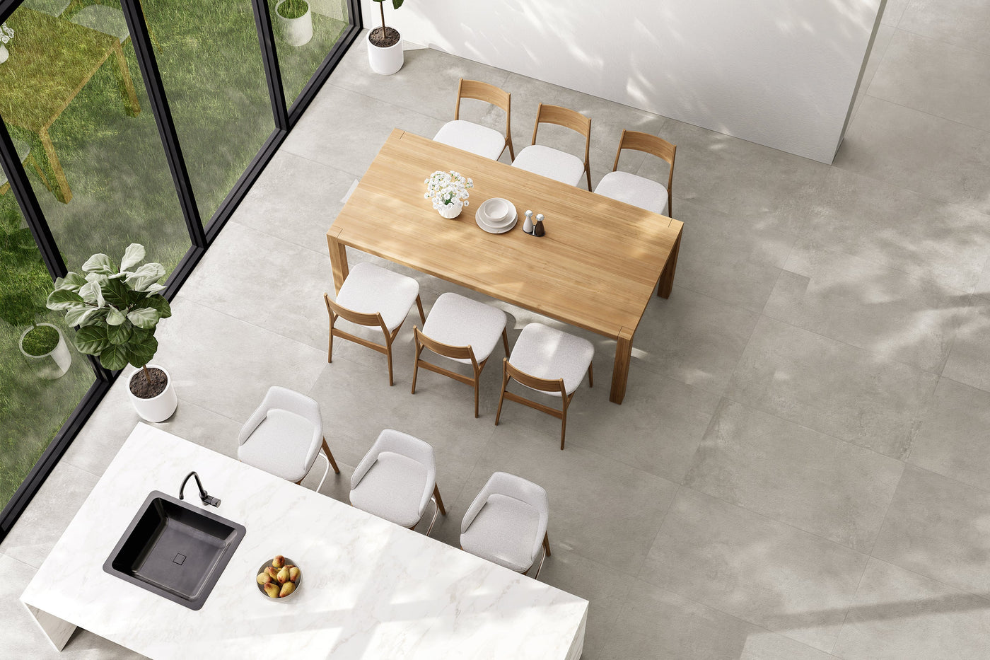 Milestone Imprint 24" x 48" Porcelain Tile
