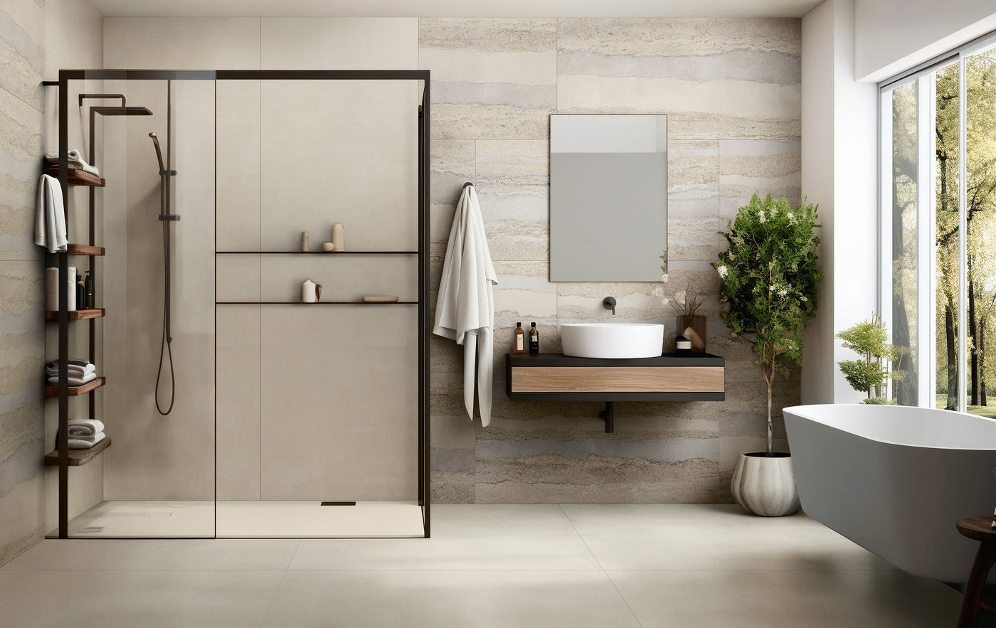 Milestone Imprint 24" x 48" Porcelain Tile