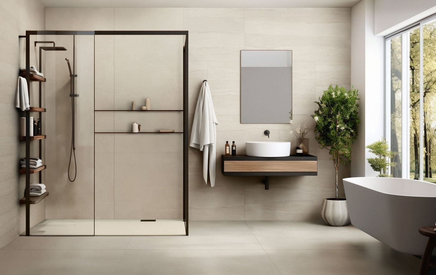 Milestone Imprint 24" x 48" Porcelain Tile