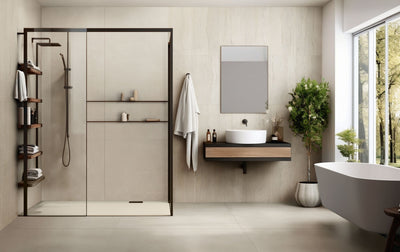 Milestone Imprint 32" x 96" Porcelain Tile