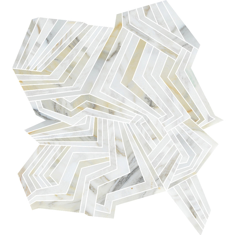 MIR Mosaic Majesty 14.8" x 15.8" Natural Stone Mosaic