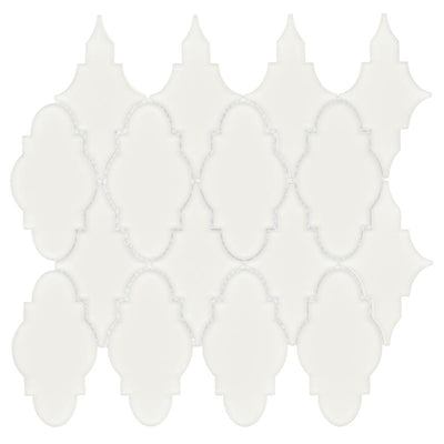 Maniscalco Simpson Desert Trellis 11.25" x 13" Glass Mosaic