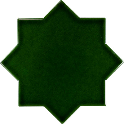 MIR Mosaic Moorish Star 5.35" x 5.35" Ceramic Tile