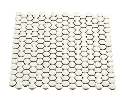 Crossville Multiplier 0.75" Penny Round 11.5" x 12.76" Porcelain Mosaic