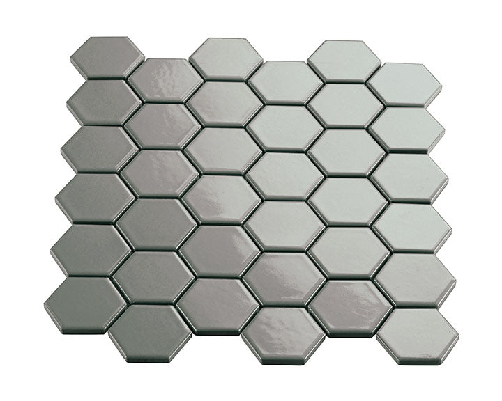 Crossville Multiplier 2" Hexagon 10.7" x 12.84" Porcelain Mosaic