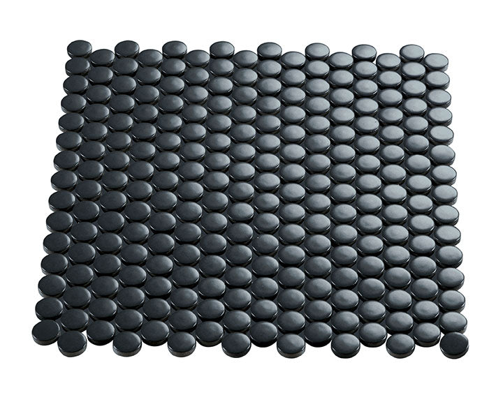 Crossville Multiplier 0.75" Penny Round 11.5" x 12.76" Porcelain Mosaic