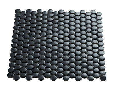 Crossville Multiplier 0.75" Penny Round 11.5" x 12.76" Porcelain Mosaic