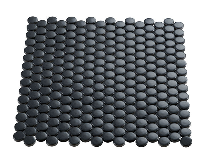 Crossville Multiplier 0.75" Penny Round 11.5" x 12.76" Porcelain Mosaic