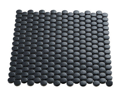 Crossville Multiplier 0.75" Penny Round 11.5" x 12.76" Porcelain Mosaic
