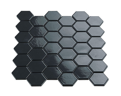 Crossville Multiplier 2" Hexagon 10.7" x 12.84" Porcelain Mosaic