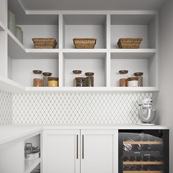 Marazzi Castellina Harlequin 12" x 13" Natural Stone Mosaic