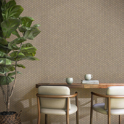 Marazzi Moroccan Concrete 1.5" Hexagon 10" x 12" Ceramic Mosaic