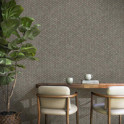 Marazzi Moroccan Concrete 1.5" Hexagon 10" x 12" Ceramic Mosaic