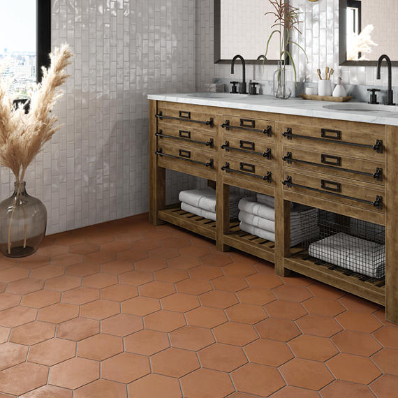 Marazzi Moroccan Concrete Hex 8" x 9" Porcelain Tile