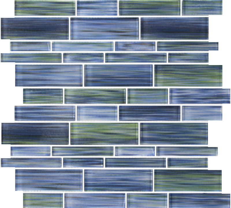 QDI Surfaces Altona 12" x 12" Glass Mosaic