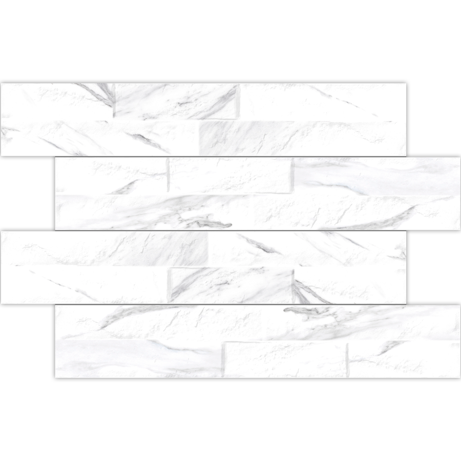 QDI Surfaces Ordino 3" x 17.5" Porcelain Tile
