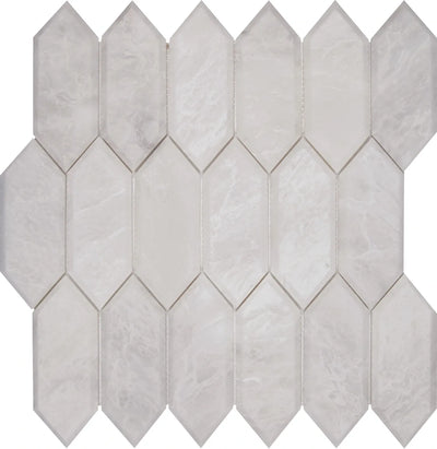 Aspire Stone Marble Buckingham 12" x 12" Marble Mosaic