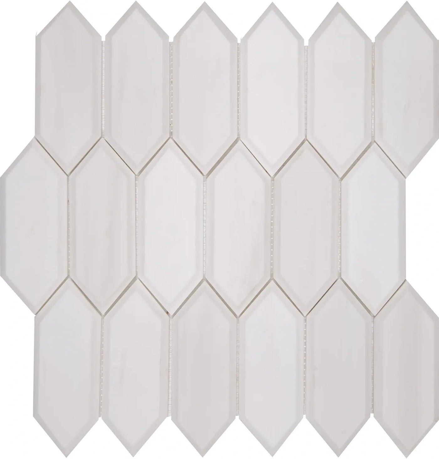 Aspire Stone Marble Buckingham 12" x 12" Marble Mosaic