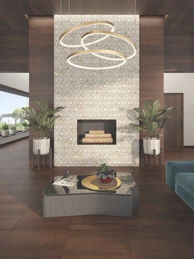 Aspire Stone Uptown Westlake 9" x 11" Marble Mosaic