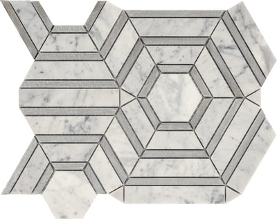 Aspire Stone Uptown Westlake 9" x 11" Marble Mosaic
