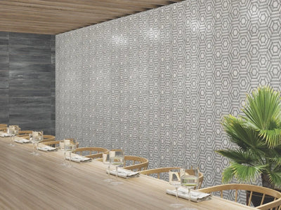 Aspire Stone Uptown Westlake 9" x 11" Marble Mosaic