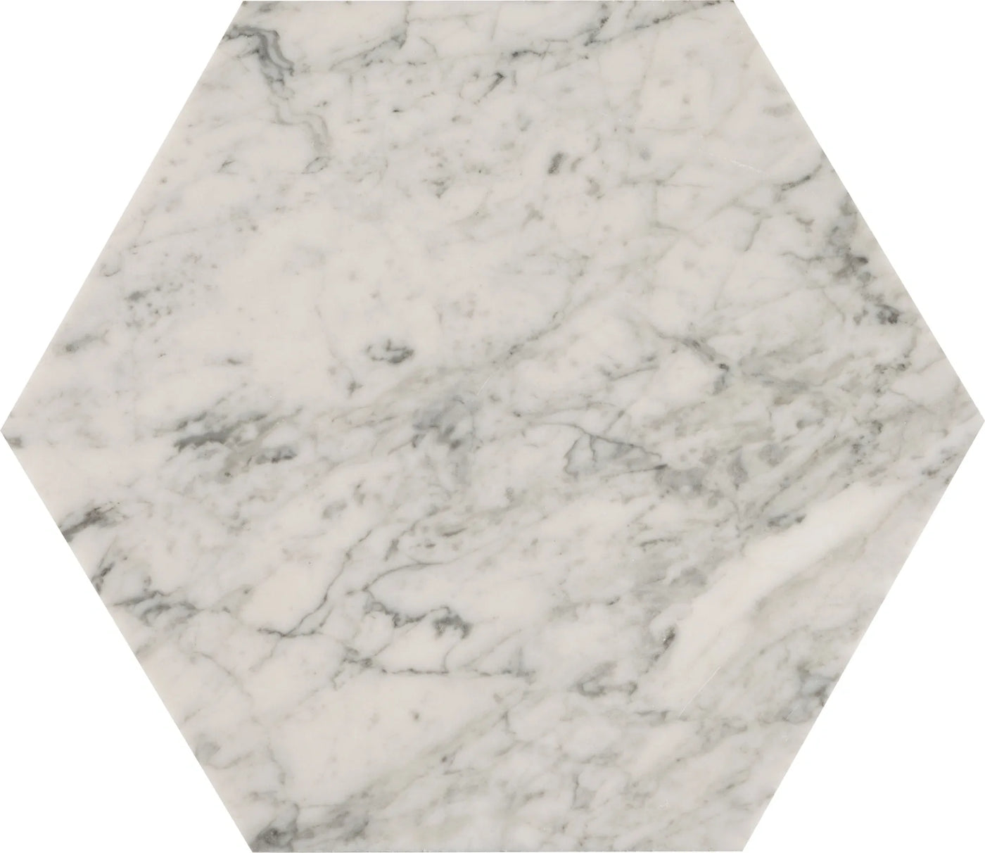 Aspire Stone Marble Hex 10.5" x 12" Marble Tile