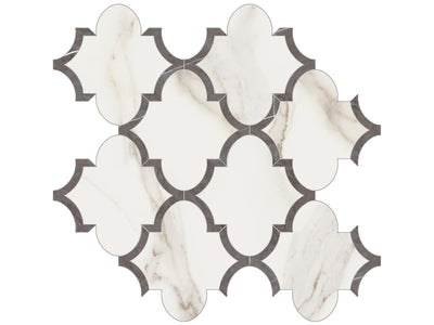 Anatolia Mayfair Arabesque 11.61" x 11.61" Porcelain Mosaic