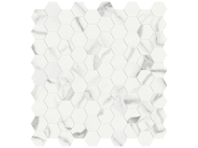 Anatolia Mayfair 1.25" Hexagon 11.57" x 12.05" Porcelain Mosaic