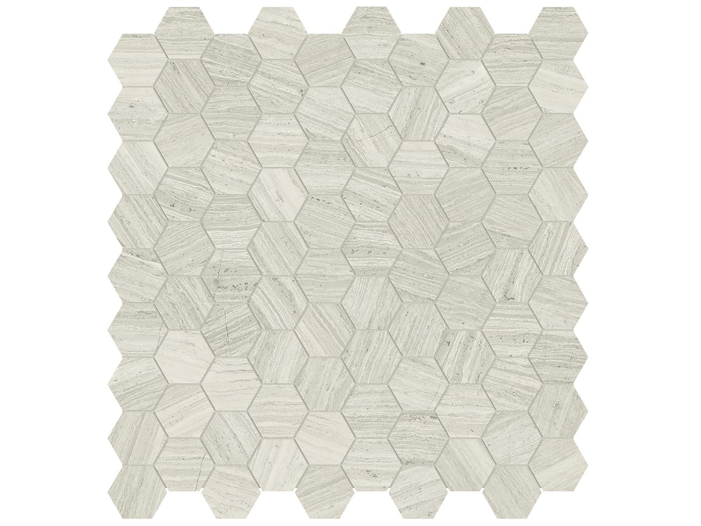 Anatolia Mayfair 1.25" Hexagon 11.57" x 12.05" Porcelain Mosaic