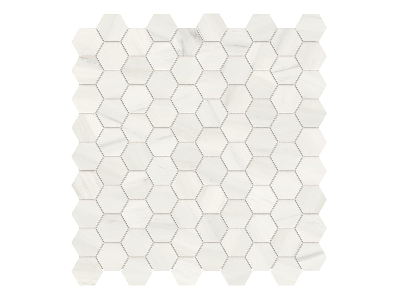 Anatolia Mayfair 1.25" Hexagon 11.57" x 12.05" Porcelain Mosaic