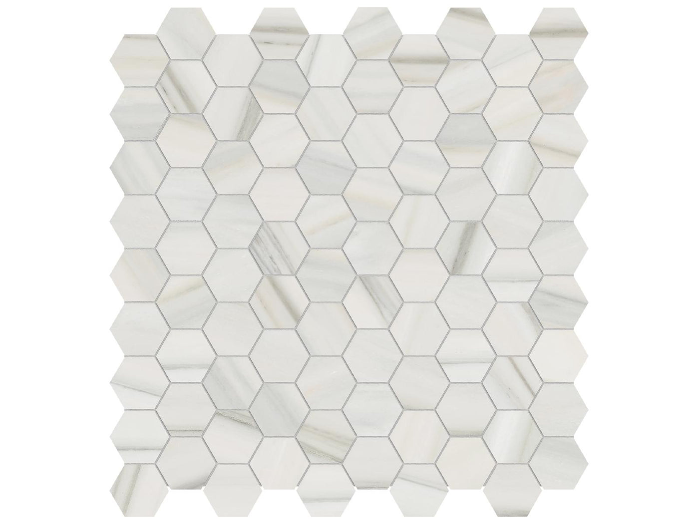 Anatolia Mayfair 1.25" Hexagon 11.57" x 12.05" Porcelain Mosaic