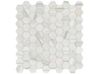 Anatolia Mayfair 1.25" Hexagon 11.57" x 12.05" Porcelain Mosaic