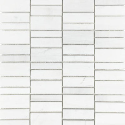 Tesoro Marble Irregular 12" x 12" Marble Mosaic