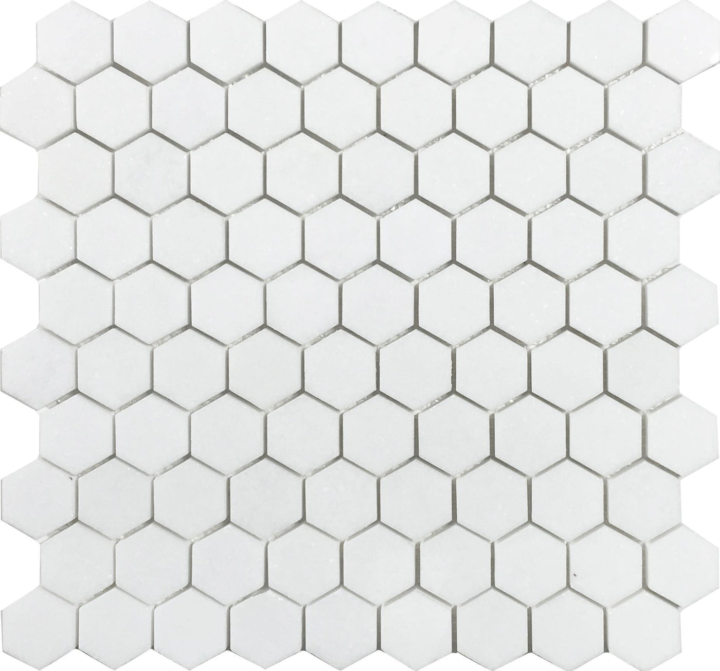 Tesoro Marble Hexagon 10.81" x 11.25" Marble Mosaic