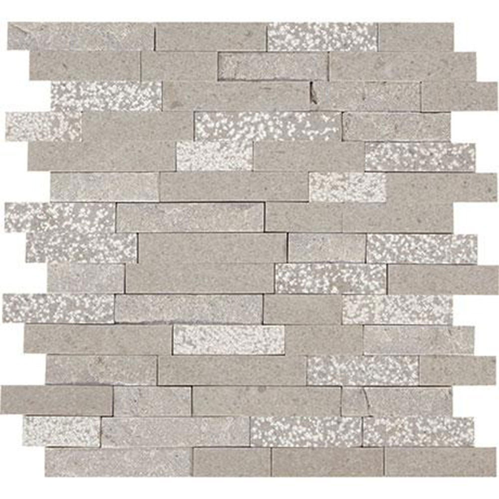 Marazzi Predella Random Linear 12" x 12" Natural Stone Mosaic