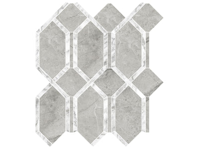 Anatolia La Marca Modella 11.81" x 13.43" Porcelain Mosaic