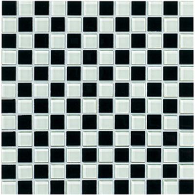 Crossville Glass Blox 1 x 1 Blend 12" x 12" Glass Mosaic