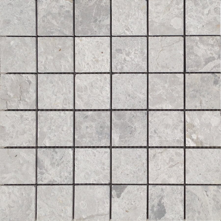 Tesoro Nuvoloso 2 x 2 12" x 12" Natural Stone Mosaic