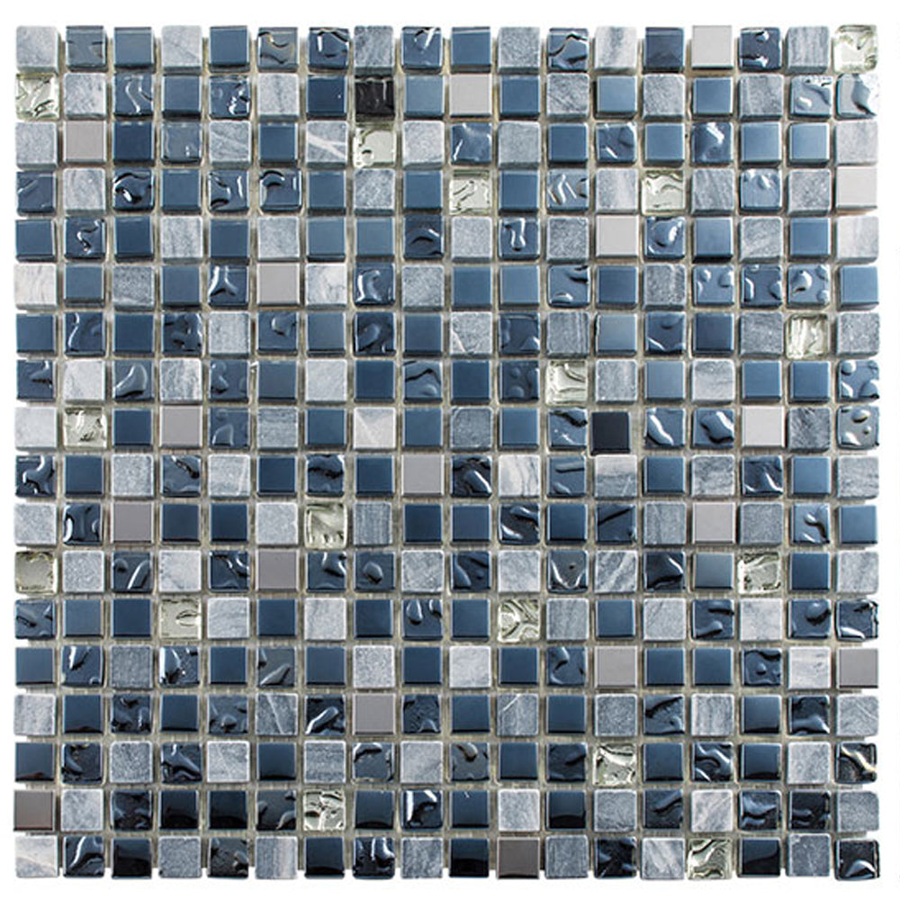 Opulence 11.94" x 11.94" Glass Mosaic