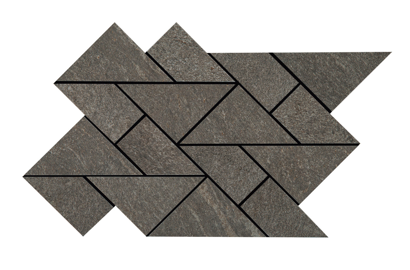 Crossville Owen Stone 8.55" x 14.65" Porcelain Mosaic