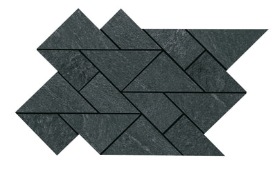 Crossville Owen Stone 8.55" x 14.65" Porcelain Mosaic