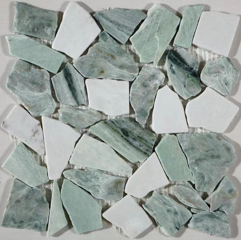 Emser Opuscar Grand 12" x 12" Pebble Mosaic