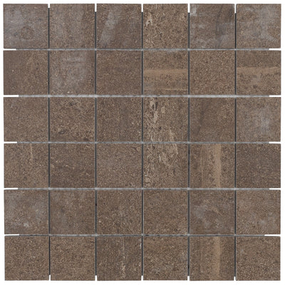 Tesoro Adrock 2 x 2 12" x 12" Porcelain Mosaic